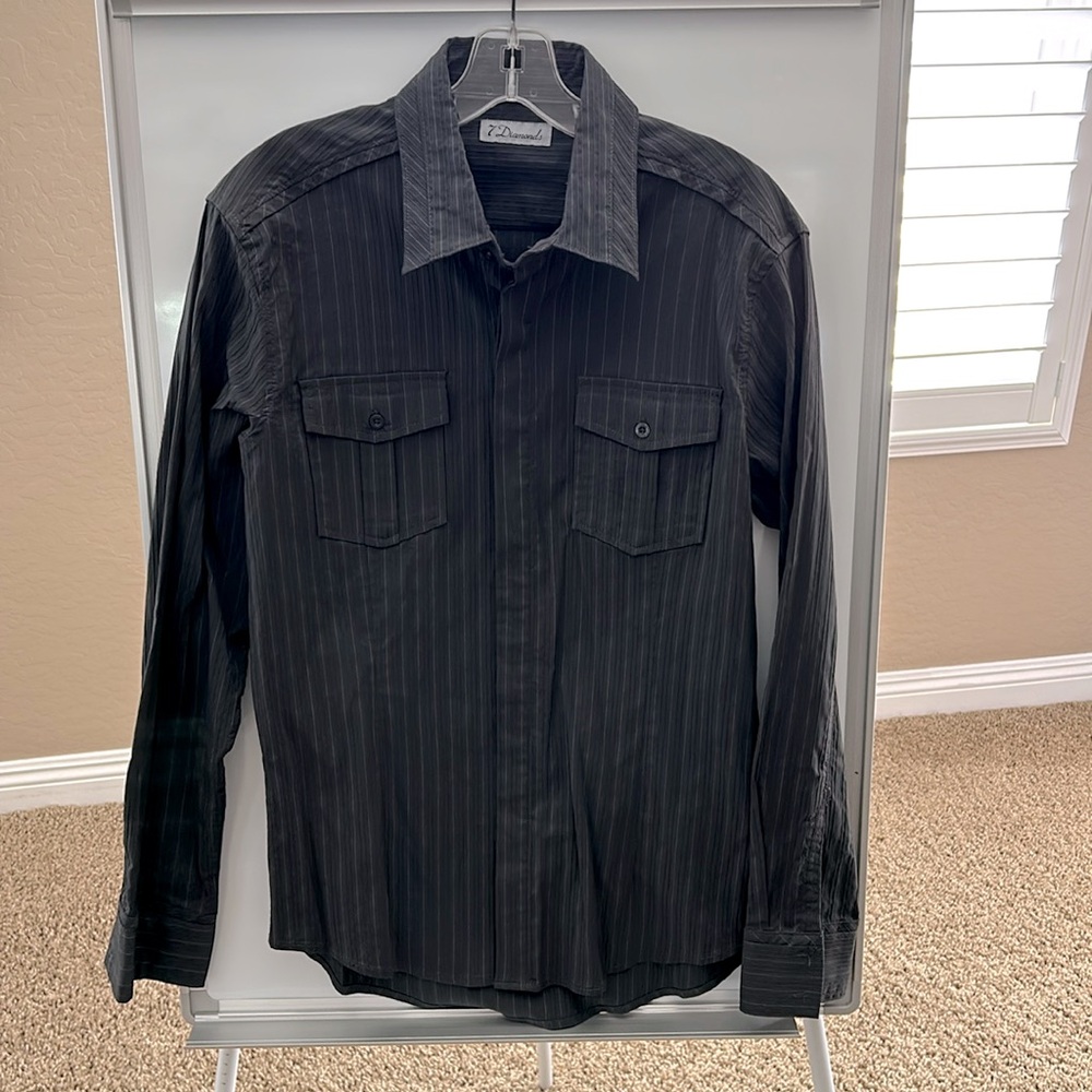 7 Diamond men’s collard shirt